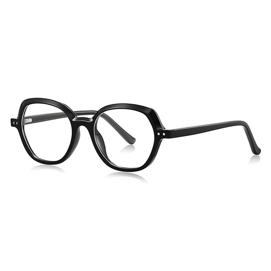 Lunettes d'ordinateur pour femme Techsuit LS051, anti-lumière bleue, noires