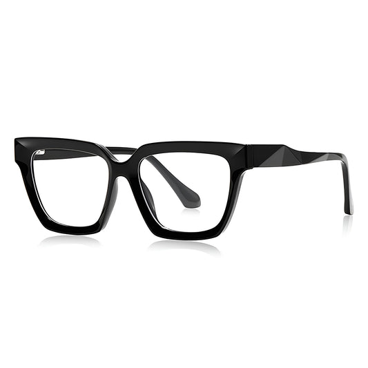 Lunettes d'ordinateur pour femme Techsuit LS083, anti-lumière bleue, noires