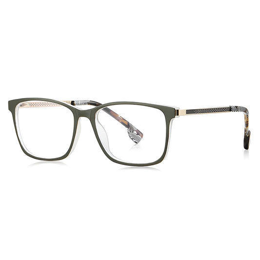 Lunettes d'ordinateur pour femme Techsuit LS202, anti-lumière bleue, vertes