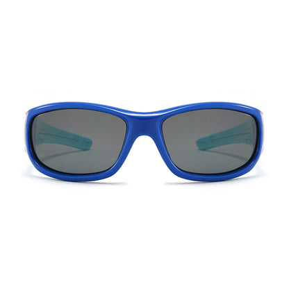 Lunettes de Soleil Sport Enfants Techsuit 800-C11, Polarisées, Noires