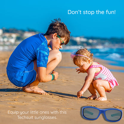Lunettes de Soleil Sport Enfants Techsuit 800-C42, Polarisées, Rose Violet
