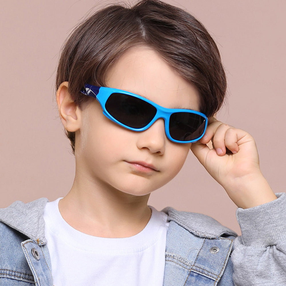 Lunettes de Soleil Sport Enfants Techsuit 816-C3, Polarisées, Rose Vertes