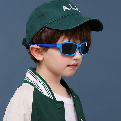 Lunettes de Soleil Sport Enfants Techsuit 8202-C29, Polarisées, Bleues