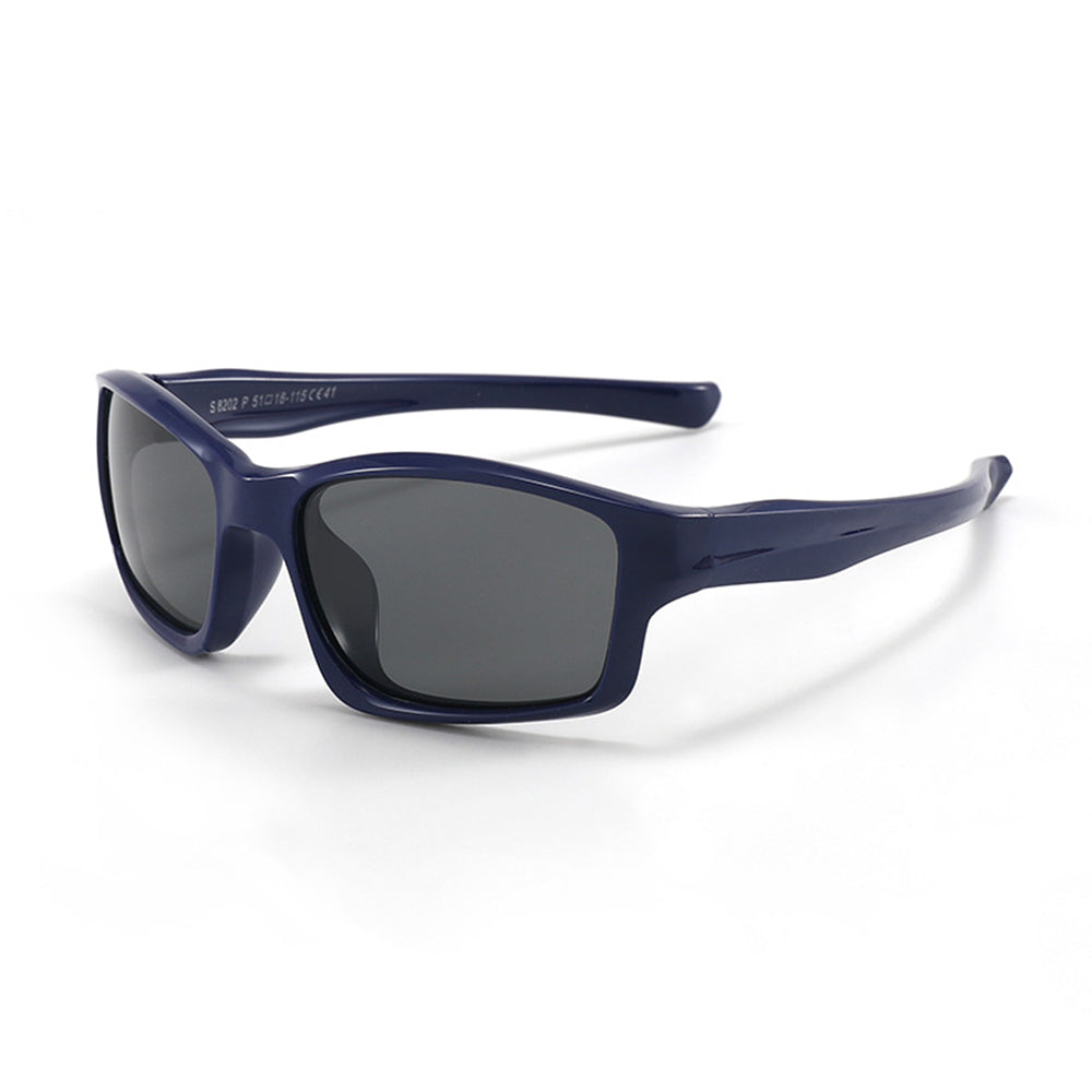 Lunettes de Soleil Sport Enfants Techsuit 8202-C41, Polarisées, Bleu Marine