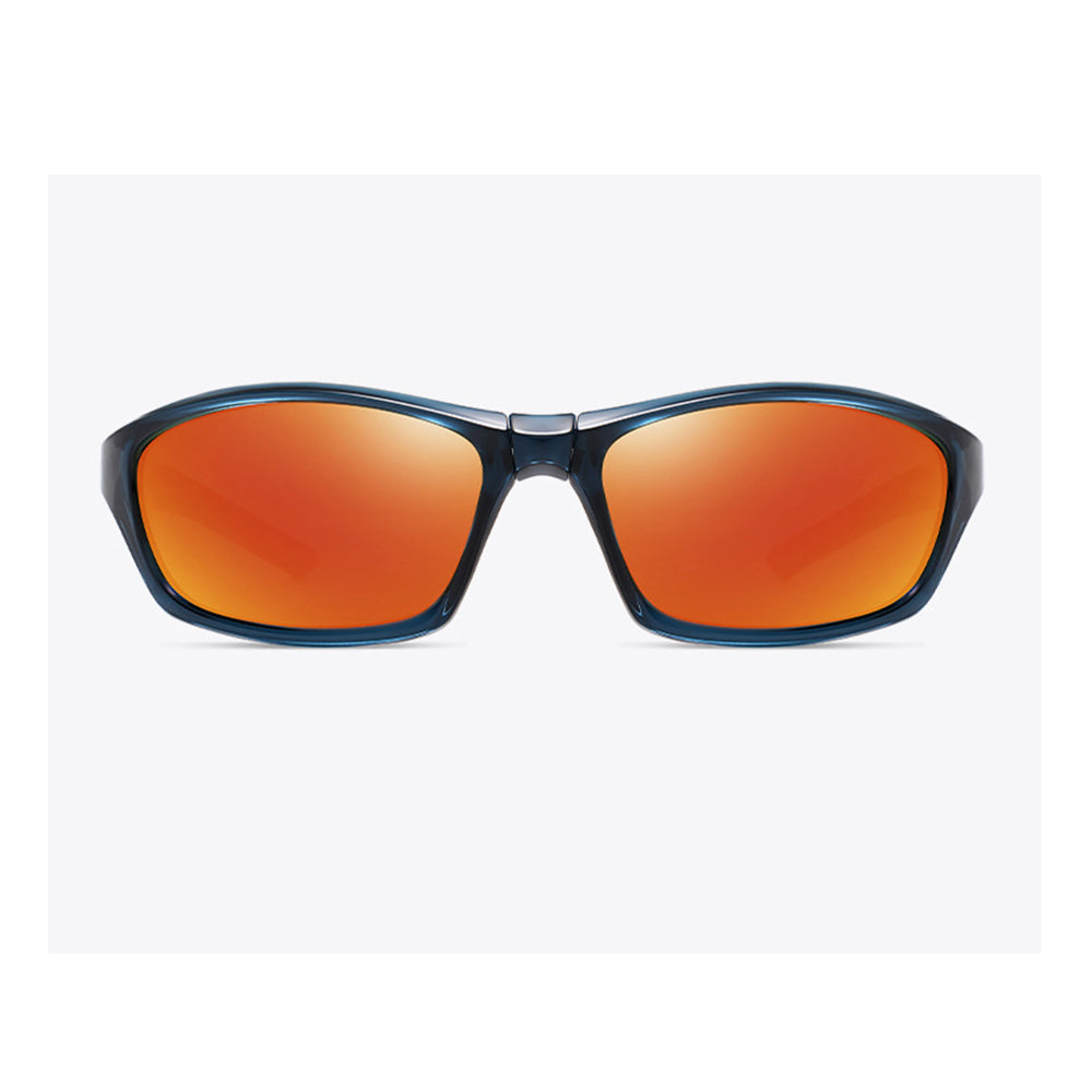 Lunettes de Cyclisme Unisex Techsuit 24101, Polarisées, Bleues