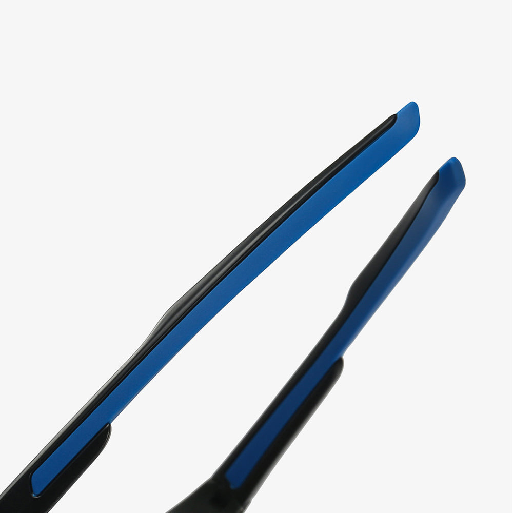 Lunettes de Cyclisme Unisexes Techsuit 3047, Protection UV, Bleues