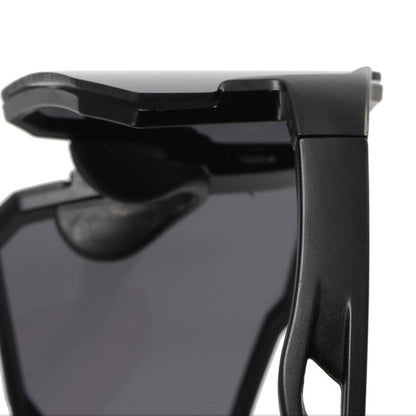 Lunettes de Cyclisme Unisex Techsuit 9337, Protection UV, Noir Rouge