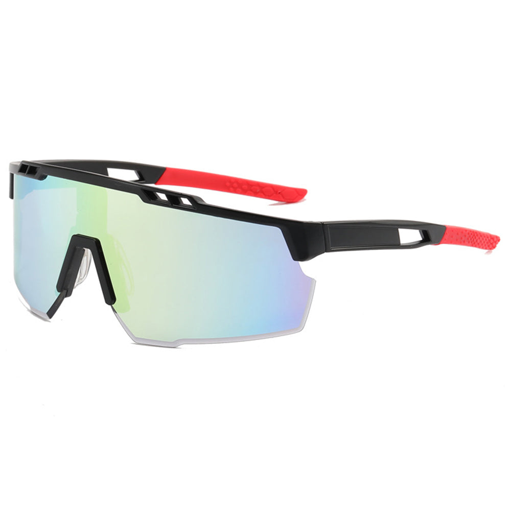 Lunettes de Cyclisme Unisexes Techsuit 9963, Noir Violet