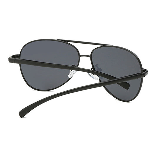 Herren-Sonnenbrille Techsuit 2150, polarisiert, UV-Schutz, Grau Grün