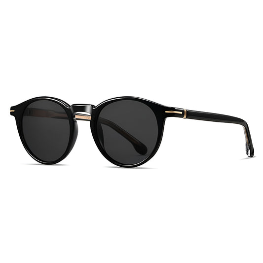 Herren-Sonnenbrille Techsuit 31235, polarisiert, schwarz