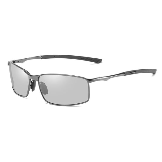 Occhiali da Sole Uomo Techsuit 559, Polarizzati, Protezione UV, Grigio