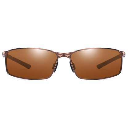 Lunettes de Soleil Homme Techsuit 559, Polarisées, Protection UV, Marron