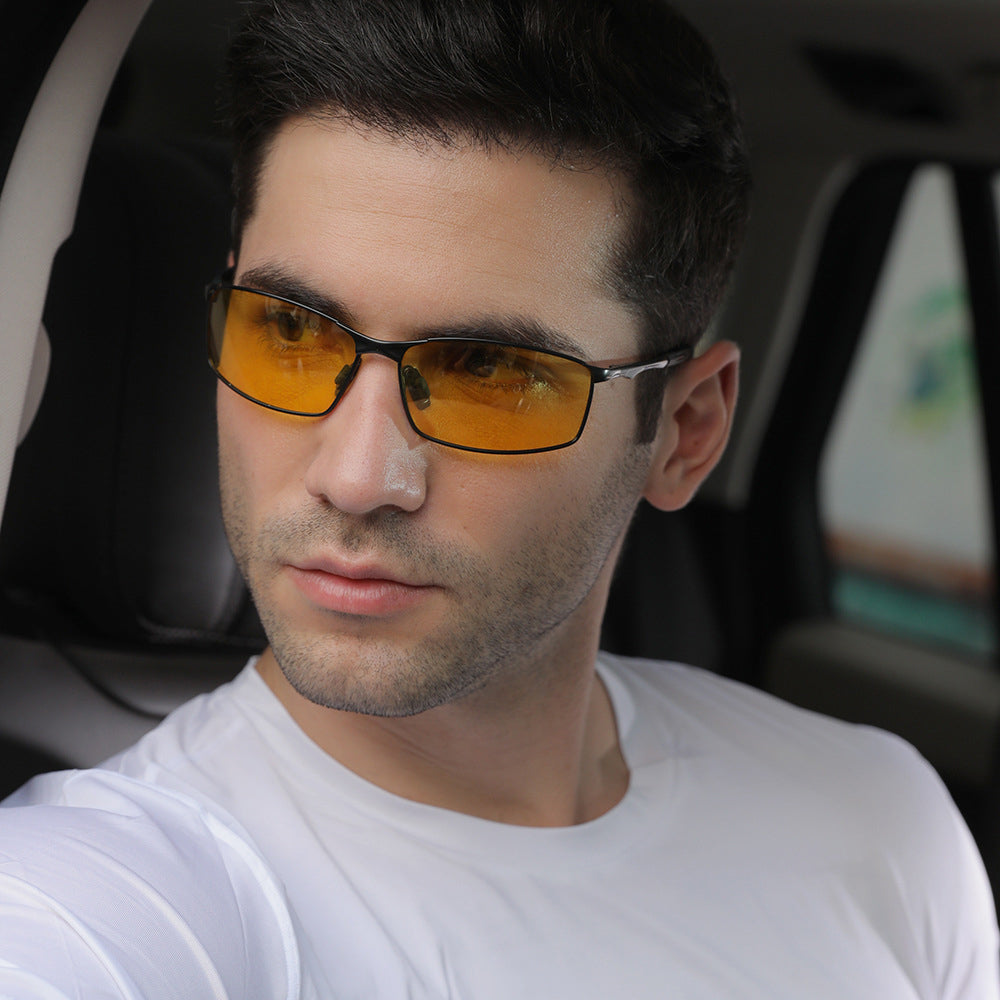 Lunettes de Soleil Homme Techsuit 559, Polarisées, Protection UV, Marron