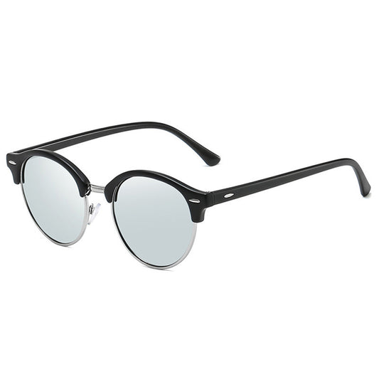 Occhiali da Sole Uomo Techsuit 66612, Polarizzati, Protezione UV, Argento