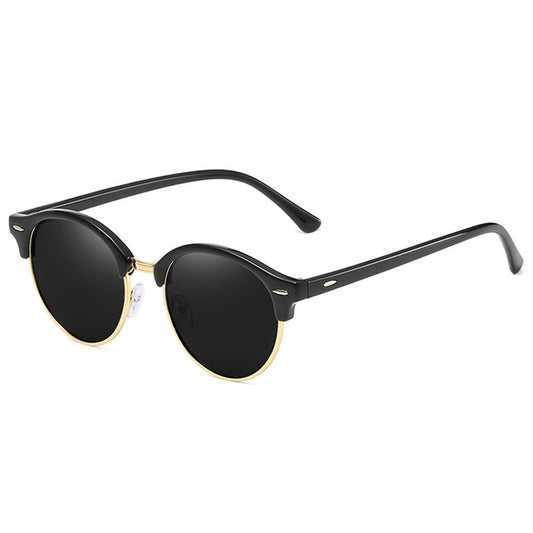 Occhiali da Sole Uomo Techsuit 66612, Polarizzati, Protezione UV, Neri