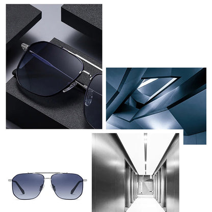 Lunettes de Soleil Homme Techsuit 8538, Polarisées, Protection UV, Rose Or Violet