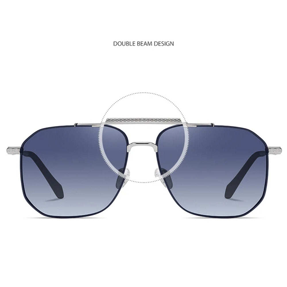 Lunettes de Soleil Homme Techsuit 8538, Polarisées, Protection UV, Rose Or Violet