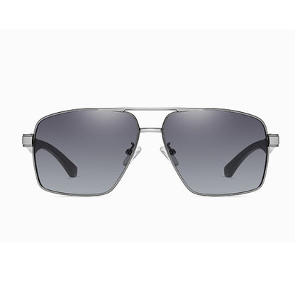 Herren-Sonnenbrille Techsuit LM001, polarisiert, UV-Schutz, Grau