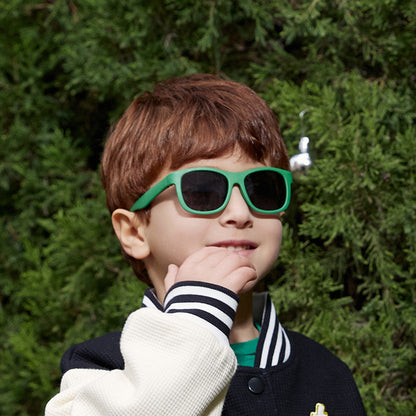 Lunettes de Soleil Bébé Techsuit 8306-C14, Polarisées, Noir Rouge