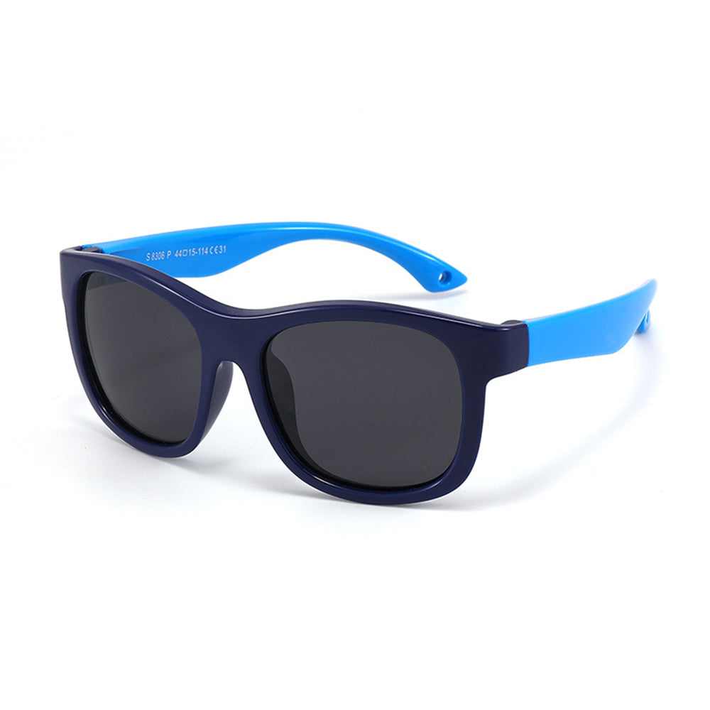 Lunettes de Soleil Bébé Techsuit 8306-C31, Polarisées, Noir Bleu