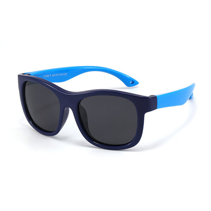 Lunettes de Soleil Bébé Techsuit 8306-C31, Polarisées, Noir Bleu