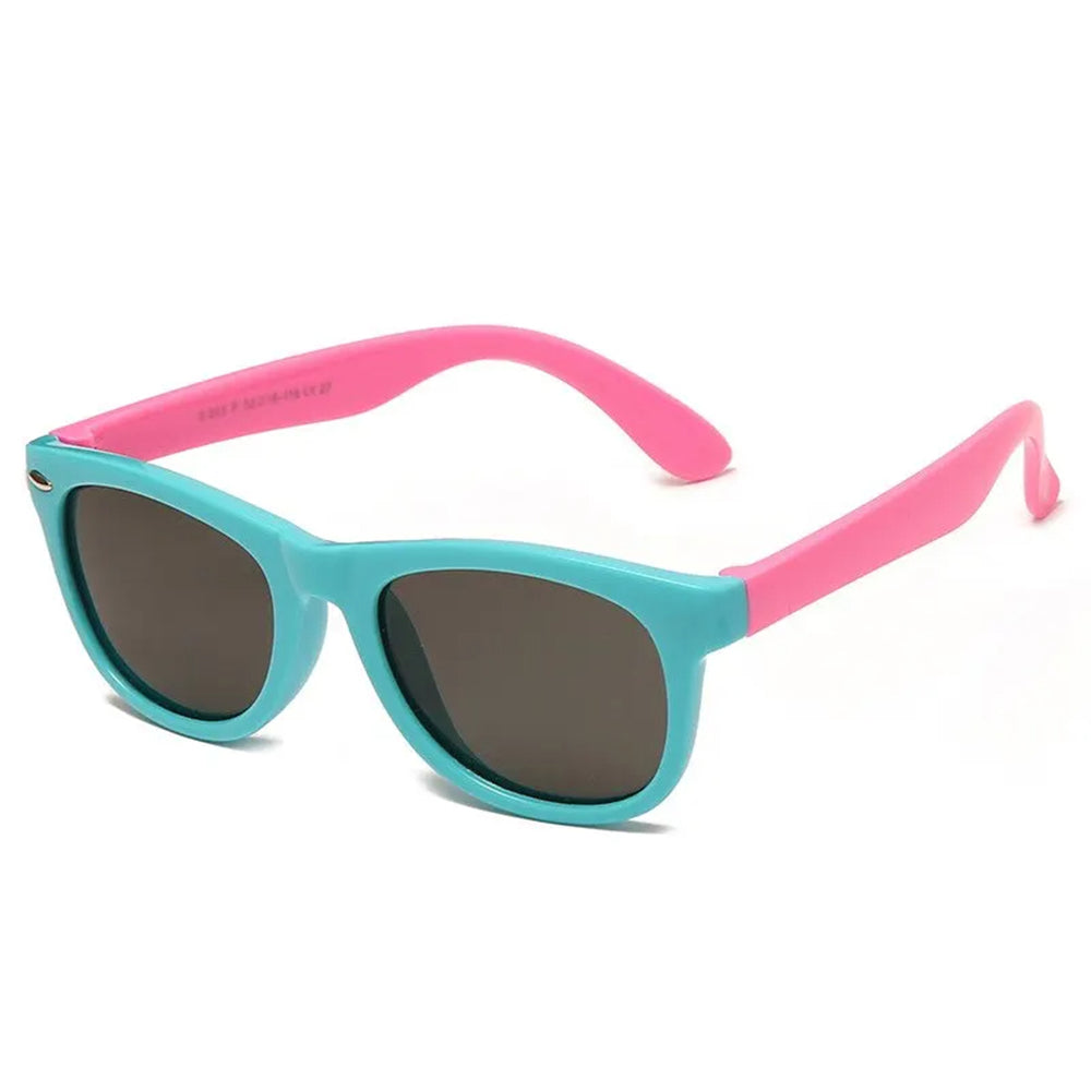 Lunettes de Soleil Bébé Techsuit 8306-C32, Polarisées, Bleu Rose