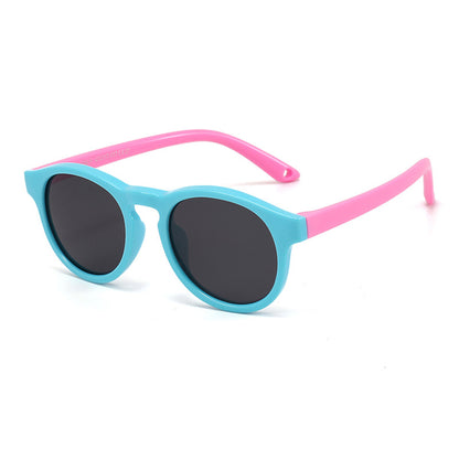 Lunettes de Soleil Bébé Techsuit 8308-C27, Polarisées, Bleu Rose