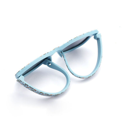Techsuit 5218 Kinder-Sonnenbrille, polarisiert, UV-Schutz, rosa