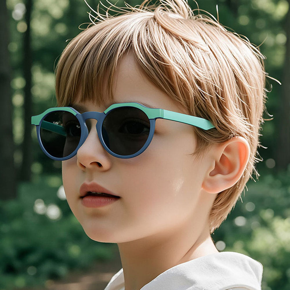 Lunettes de Soleil Enfants Techsuit 601, Polarisées, Protection UV, Violet Rose