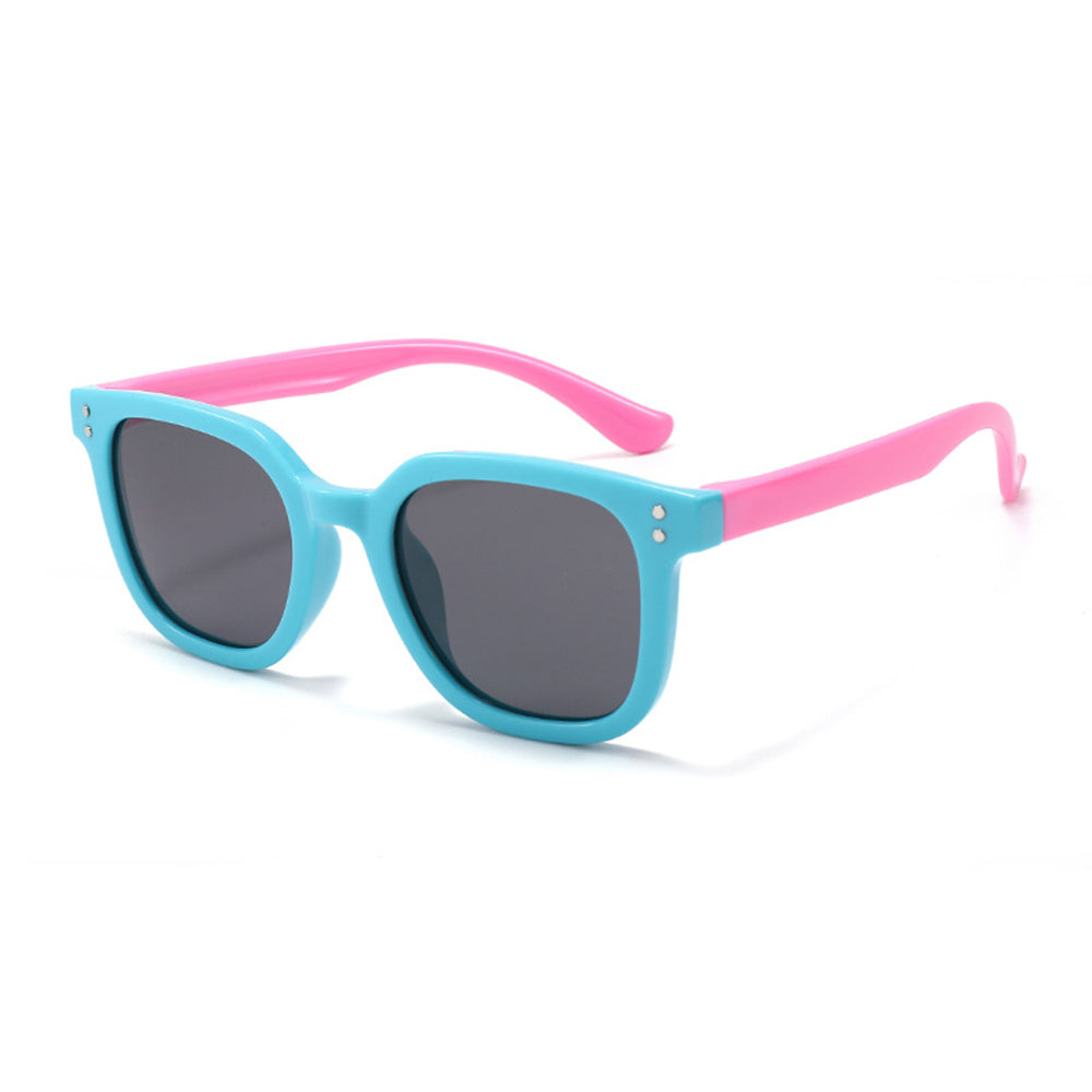 Lunettes de Soleil Enfants Techsuit 8351-C27, Polarisées, Bleu Rose