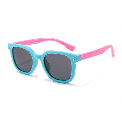 Lunettes de Soleil Enfants Techsuit 8351-C27, Polarisées, Bleu Rose