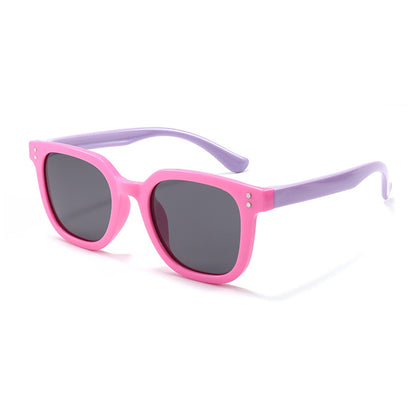 Occhiali da Sole Bambini Techsuit 8351-C42, Polarizzati, Rosa Viola