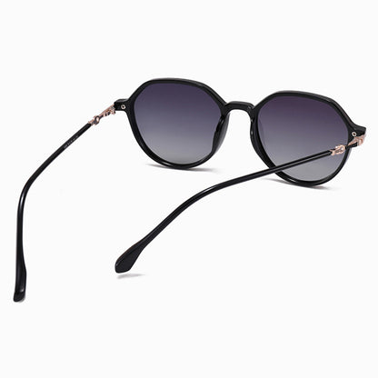 Lunettes de Soleil Femme Techsuit 2203, Polarisées, Protection UV, Gris Rose