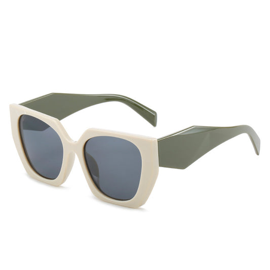 Damen-Sonnenbrille Techsuit 3967, Beige Grau