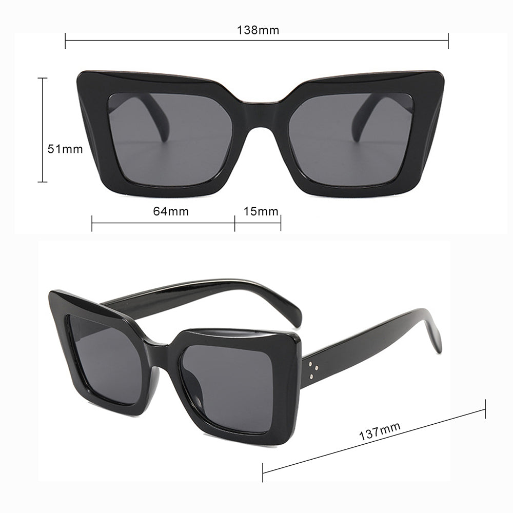 Lunettes de Soleil Femme Techsuit 5277, Noir Marron