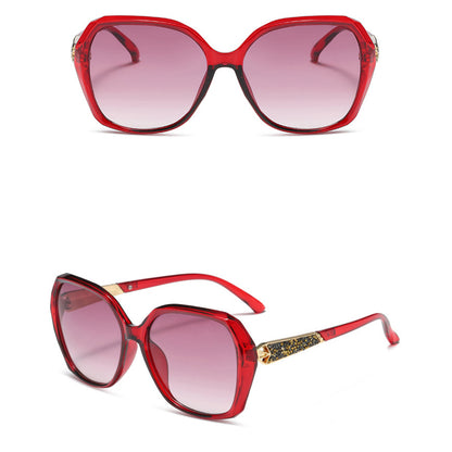 Lunettes de Soleil Femme Techsuit 5599, Polarisées, Protection UV, Rouges