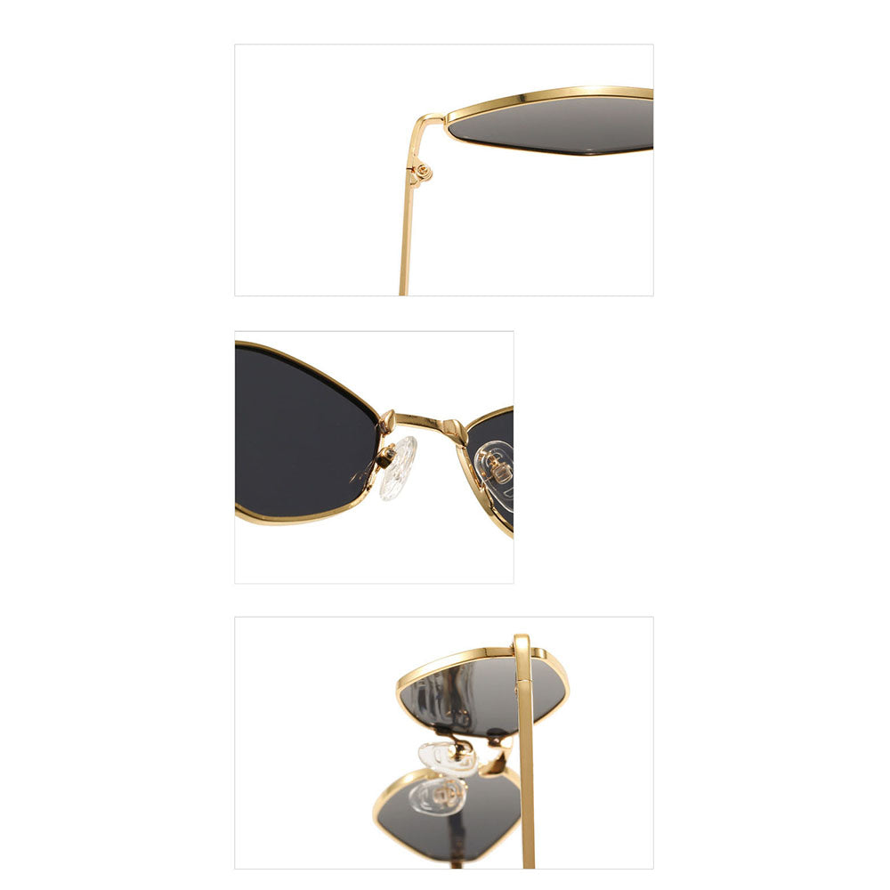 Occhiali da Sole Donna Techsuit 6206, Oro Nero