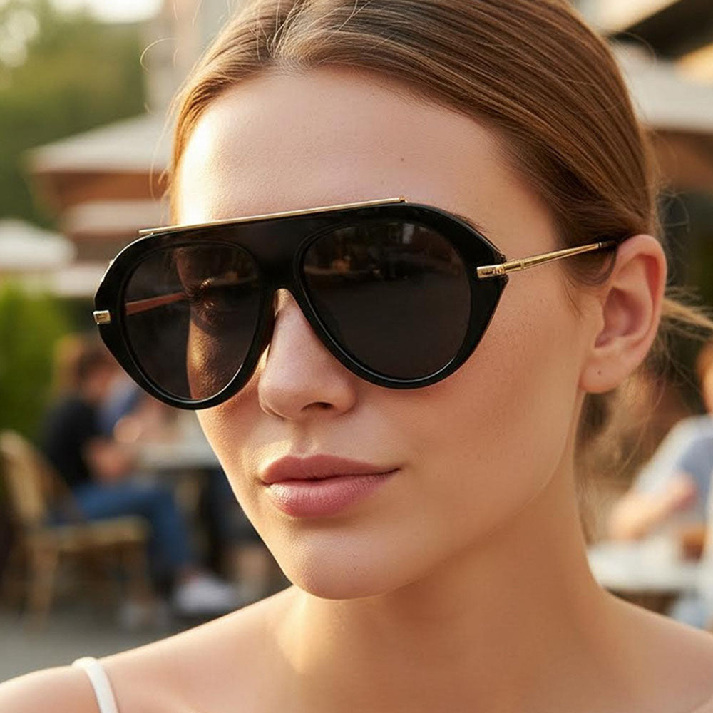 Lunettes de Soleil Femme Techsuit 8092, Noires