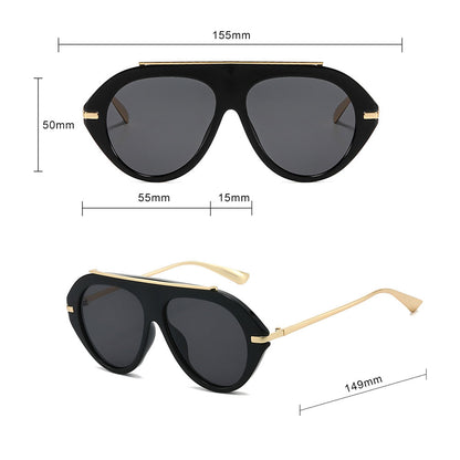 Lunettes de Soleil Femme Techsuit 8092, Noires