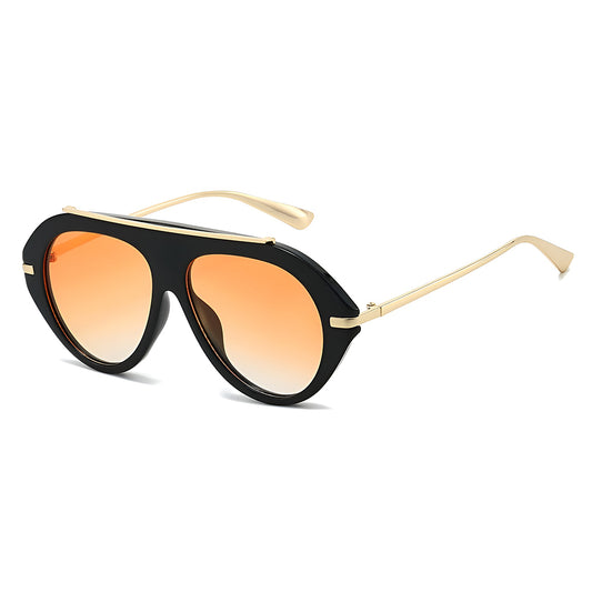 Occhiali da Sole Donna Techsuit 8092, Neri Arancioni