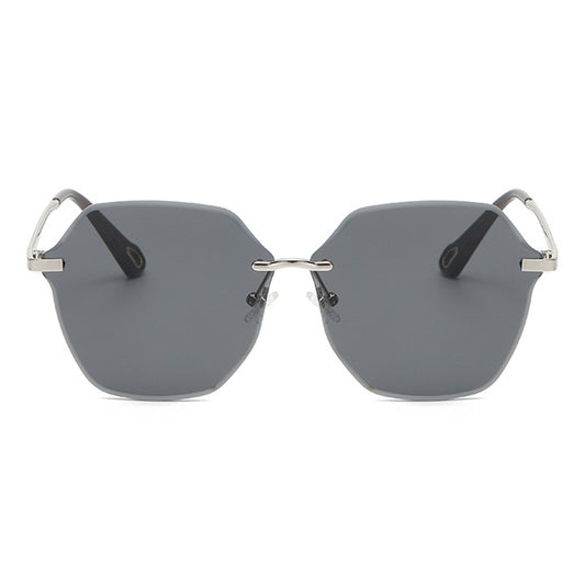 Damen-Sonnenbrille Techsuit 8195, Schwarz Silber