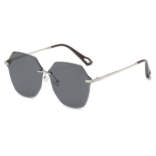 Lunettes de Soleil Femme Techsuit 8195, Noires Argentées