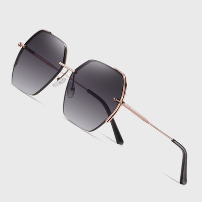 Lunettes de Soleil Femme Techsuit 8561, Or Gris