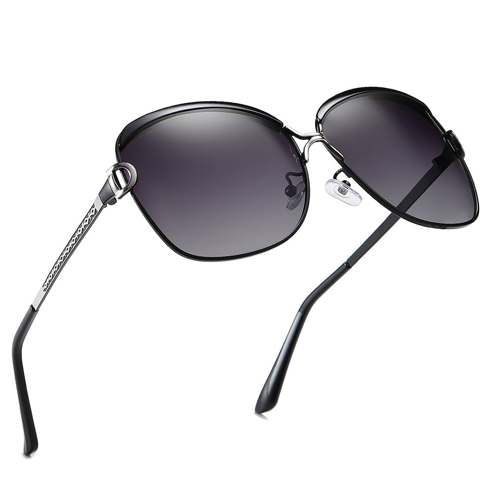 Lunettes de Soleil Femme Techsuit 8702, Polarisées, Protection UV, Marron