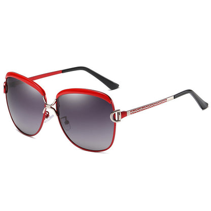 Lunettes de Soleil Femme Techsuit 8702, Polarisées, Protection UV, Rouges