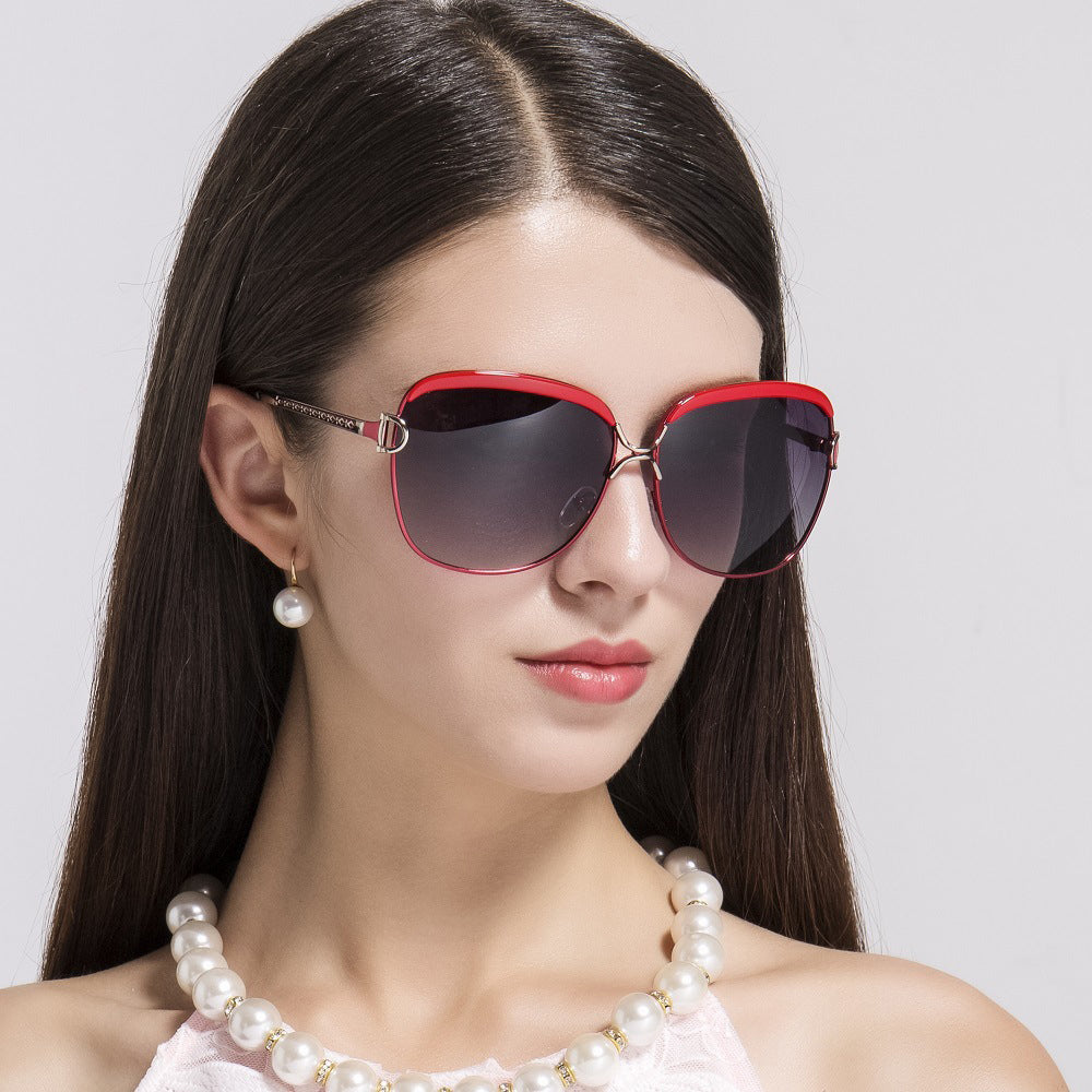 Lunettes de Soleil Femme Techsuit 8702, Polarisées, Protection UV, Rouges