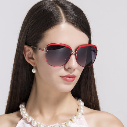 Lunettes de Soleil Femme Techsuit 8702, Polarisées, Protection UV, Rouges