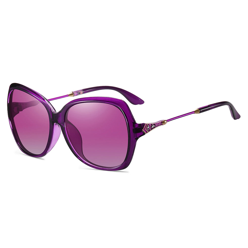 Lunettes de Soleil Femme Techsuit 8881, Polarisées, Protection UV, Violet