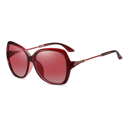 Lunettes de Soleil Femme Techsuit 8881, Polarisées, Protection UV, Rouges