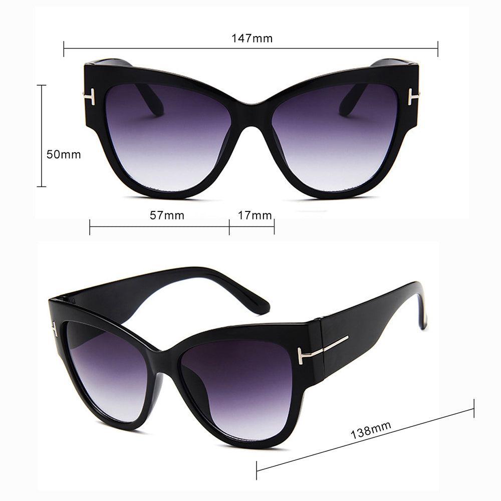 Lunettes de Soleil Femme Techsuit 9778, Noir Gris